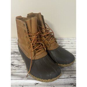 L.L. Bean Classic Bean Boot Women’s Size 8/8.5 Brown Maine Worn In